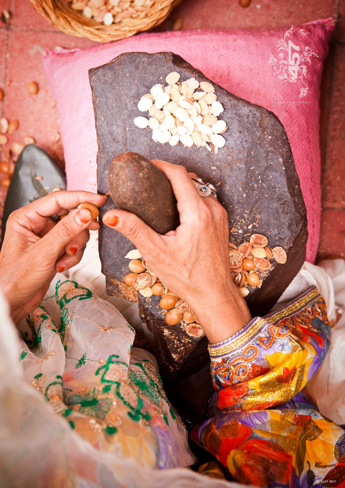 Villa des Orangers outdoor dining, Morocco